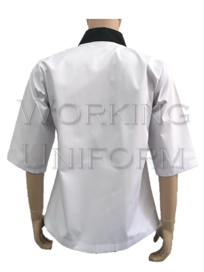 เสื้อกุ๊กญี่ปุ่น สีขาวแถบดำ IN STOCK เสื้อกุ๊กญี่ปุ่น สีขาวแถบดำ IN STOCK