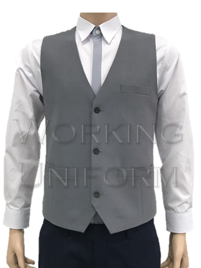 เสื้อกั้๊กสีเทา ซับในทั้งตัว IN STOCK เสื้อกั้๊กสีเทา ซับในทั้งตัว IN STOCK