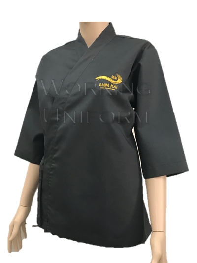 เสื้อกุ๊กญี่ปุ่น สีดำล้วน IN STOCK เสื้อกุ๊กญี่ปุ่น สีดำล้วน IN STOCK