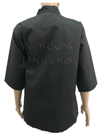 เสื้อกุ๊กญี่ปุ่น สีดำล้วน IN STOCK เสื้อกุ๊กญี่ปุ่น สีดำล้วน IN STOCK