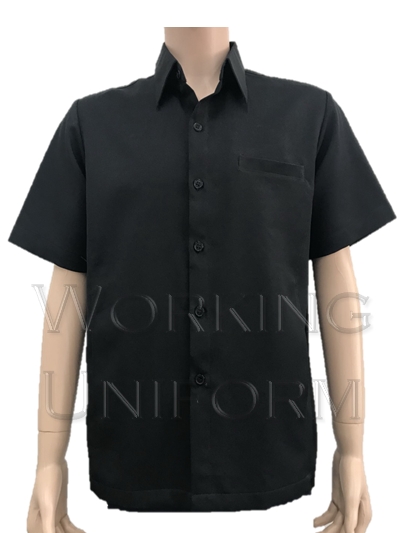 เสื้อซาฟารีสีดำ กระเป๋า 3 ใบ IN STOCK เสื้อซาฟารีสีดำ กระเป๋า 3 ใบ IN STOCK