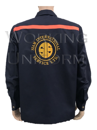 เสื้อแมสเซนเจอร์ สีกรมท่า ปกฮาวาย เสื้อแมสเซนเจอร์ สีกรมท่า ปกฮาวาย