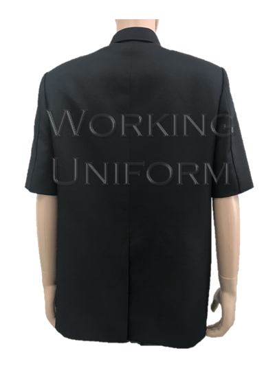 เสื้อซาฟารีสูทแขนสั้น สีดำ ซับบในทั้งตัว IN STOCK เสื้อซาฟารีสูทแขนสั้น สีดำ ซับบในทั้งตัว IN STOCK