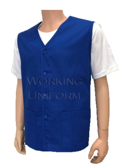 เสื้อกั๊กพนักงานทั่วไปสีน้ำเงิน IN STOCK เสื้อกั๊กพนักงานทั่วไปสีน้ำเงิน IN STOCK
