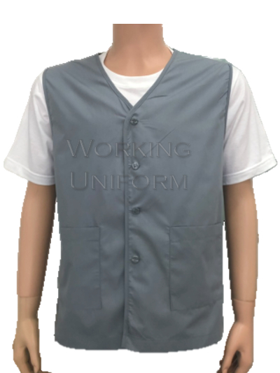 เสื้อกั๊กพนักงานทั่วไปสีเทา IN STOCK เสื้อกั๊กพนักงานทั่วไปสีเทา IN STOCK