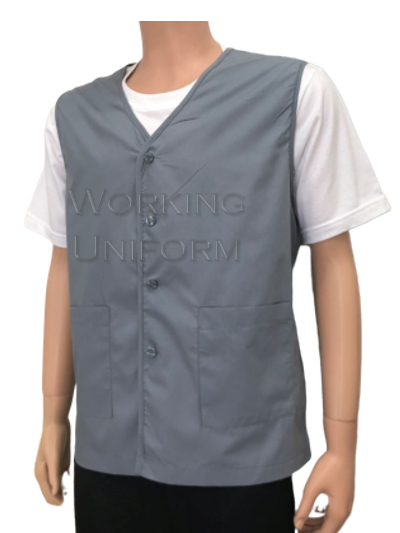 เสื้อกั๊กพนักงานทั่วไปสีเทา IN STOCK เสื้อกั๊กพนักงานทั่วไปสีเทา IN STOCK