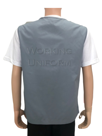 เสื้อกั๊กพนักงานทั่วไปสีเทา IN STOCK เสื้อกั๊กพนักงานทั่วไปสีเทา IN STOCK