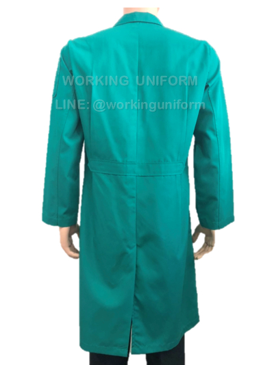 เสื้อกาวน์ยาว แขนยาวสีเขียวเข้ม IN STOCK เสื้อกาวน์ยาว แขนยาวสีเขียวเข้ม IN STOCK