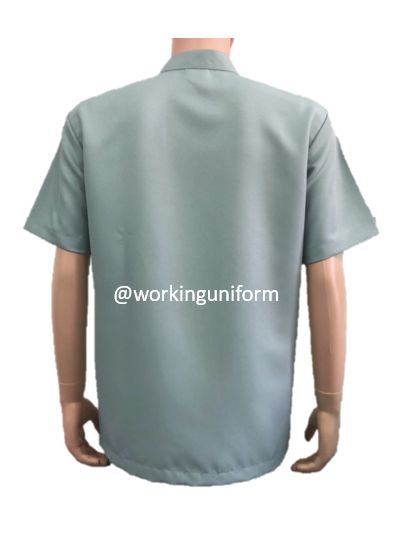 เสื้อพ่อบ้านคอจีน สีเขียวพาสเทล IN STOCK เสื้อพ่อบ้านคอจีน สีเขียวพาสเทล IN STOCK