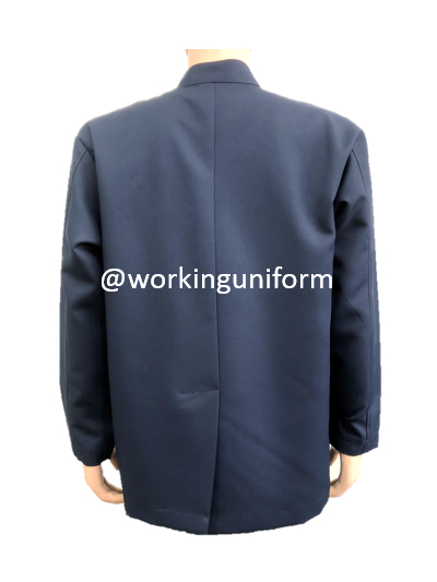 เสื้อแมสเซนเจอร์ สีกรมท่า คอจีน เสื้อแมสเซนเจอร์ สีกรมท่า คอจีน