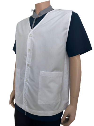 เสื้อกั๊กพนักงานทั่วไป สีขาว IN STOCK เสื้อกั๊กพนักงานทั่วไป สีขาว IN STOCK