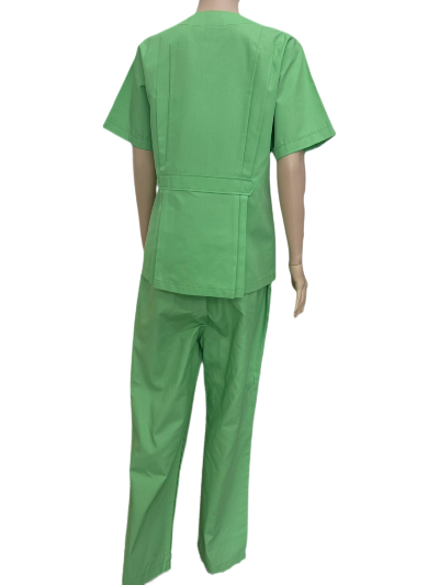 เสื้อกาวน์สั้น คอกลม สีเขียว IN STOCK เสื้อกาวน์สั้น คอกลม สีเขียว IN STOCK