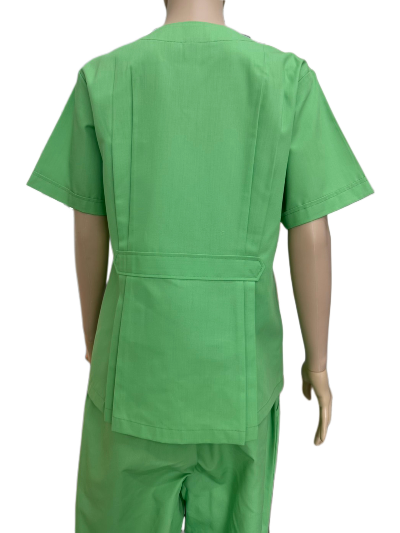 เสื้อกาวน์สั้น คอกลม สีเขียว IN STOCK เสื้อกาวน์สั้น คอกลม สีเขียว IN STOCK