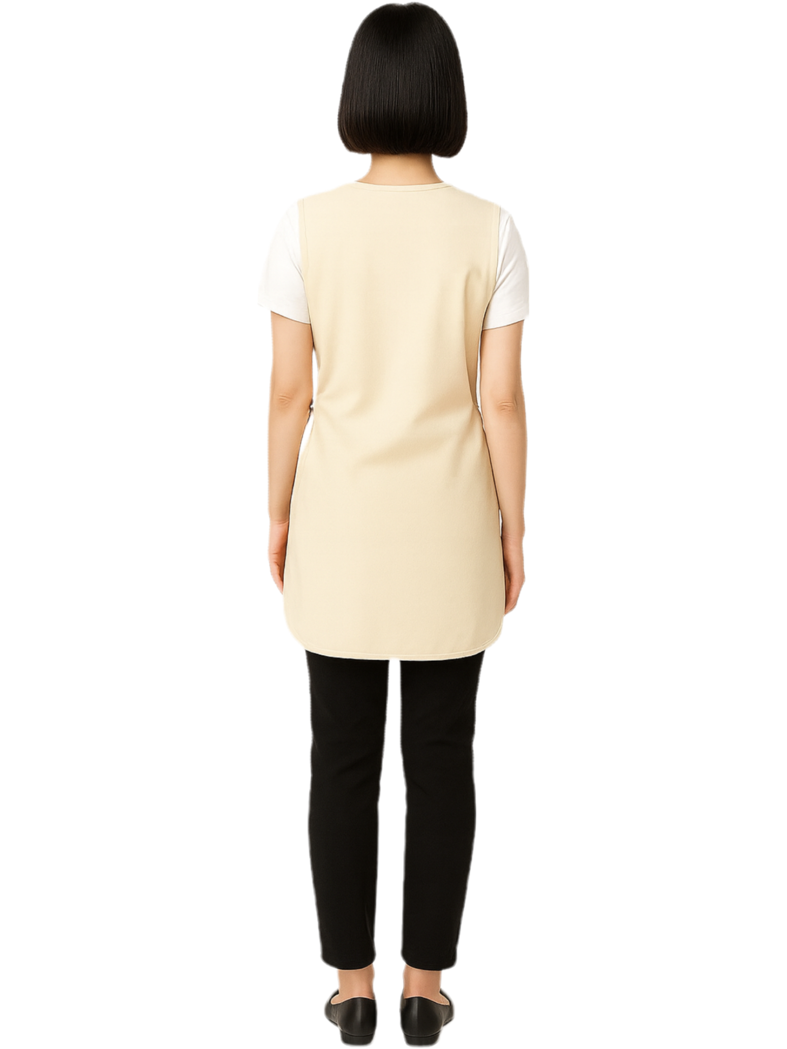 เอี๊ยมกันเปื้อนสีครีม กุ๊นครีม IN STOCK เอี๊ยมกันเปื้อนสีครีม กุ๊นครีม IN STOCK