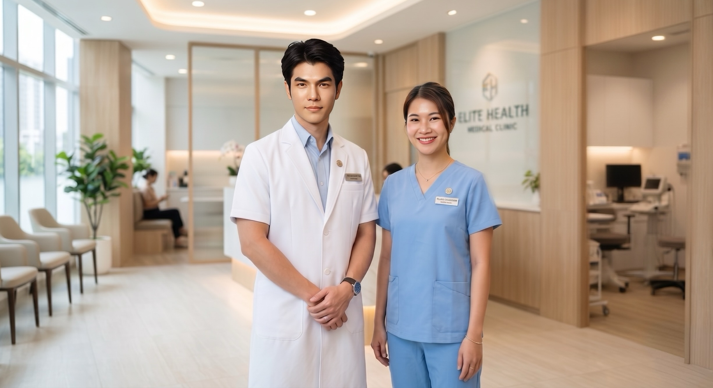 postphoto/medical-uniform-scrubs-doctor-gown-working-uniform